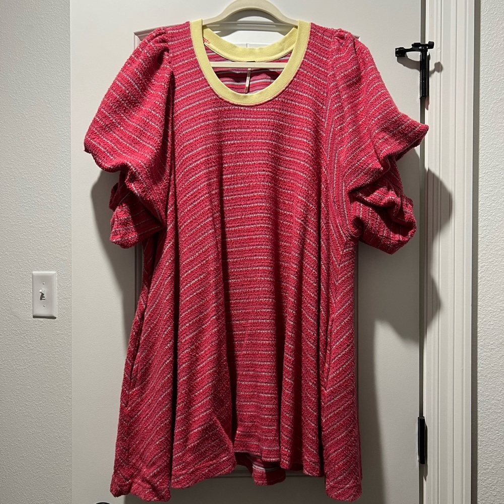 Free People Hudson Puff Sleeve Dress - Picture 3 of 4